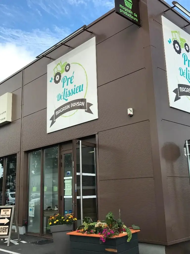 Façade du magasin Pré Délissieu